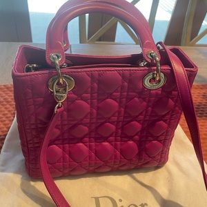 Final Sale !!!!Authentic SMALL LADY DIOR BAG